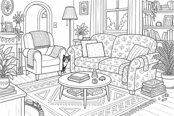 Coloring page, chapter 10